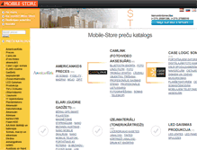 Tablet Screenshot of mobile-store.lv